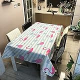 Csuper Moderne Minimalistische Rosa Tiertischdecke Öl- Und Verbrühungsbeständig Verdickte wasserdichte Tischdecke Geeignet Für Den Esstisch Im Hotel, Couchtisch, Schreibtisch, T