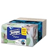 Tempo Taschentücher Original Trio-Box, 4-lagige Tempos in praktischer Tücherbox mit tollem Design, 3 x 80 Tücher (240 Tücher)