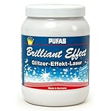 Pufas Brilliant Effect Lasur Effektlasur 1,5 L mittelfeiner bläulicher Effek