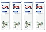 4x GEHWOL FUSSKRAFT BLAU 125 (500 ml)