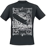 Led Zeppelin T-Shirt Shook Me Schwarz L