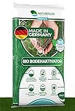 Bio Bodenaktivator für Rasen - Nachhaltige Verbesserung der Bodenqualität - 20kg Premium Rasenaktivator von Natureflow