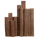 MC.Sammler Weidenmatte Sichtschutz Zaun für Balkon und Terrasse Weidenzaun in 22 Größen (130 x 300 cm) Holz Sichtschutzmatte für Haus und G