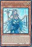 Cardicuno - Priesterin mit den blauen Augen - SHVI-DE098 - Super Rare - Yu-Gi-Oh! - Deutsch - Unlimitierte Auflage - Mit Top