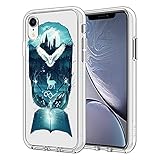 Kompatibel mit iPhone XR-Schutzhülle, transparent, stoßfest, weiche TPU-Silikonhülle (Harry-Potter-10)
