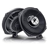 Option BM-200 kompatibel mit BMW - 20cm Untersitz Subwoofer - 120 Watt RMS, 2 O