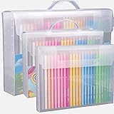 EastVita 72/120/160 Farbstifte, Zeichen-Set, ölig, wasserlöslich, Comics, Graffiti, 72 Farb