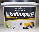 Schöner Wohnen Nikotinsperre weiß, matt für Innen 10 L