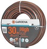 Gardena Comfort HighFLEX Schlauch 13 mm (1/2 Zoll), 30 m: Gartenschlauch mit Power-Grip-Profil, 30 bar Berstdruck, formstabil, UV-beständig (18066-20)