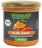 Vitaquell Vegane Teewurst auf Basis von Kichererbsen, 125 g im G