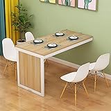 solo Klapptisch Wand-Klapptisch Für Die Küche, Unsichtbarer Wandtisch, Stehtisch, Einfach Und Stilvoll, 4 Farben 80 * 40
