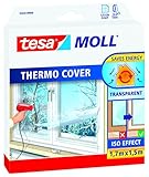 tesamoll® Thermo Cover Fensterisolierfolie (1,7 m x 1,5 m / 3er Pack)