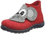 Superfit Mädchen, Ungefüttert Hausschuhe, Rot (FIRE KOMBI 71), 19 EU