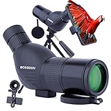 Neueste 12-36x50mm Compact Micro Spektiv - bewegliches wasserdichtes Spotter Scope mit BAK4 -Einblick für Vogelbeobachtung Jagd Zielschießbogenschießen Outdoor-Ak