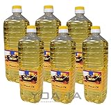 6er Pack 100% Erdnuss-Öl [6x 1000ml] Erdnussöl ~ Peanut Oil ~ Wok Ö