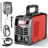 S SMAUTOP Schweißgerät,ARC MMA -300 Ampere Schweißgerät IGBT Digitalanzeige LCD Schweißgerät Inverter Tragbares 220 V Schweißg