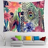 YYRAIN Druck Im Europäischen Stil Im Ethnischen Stil Polyester Wandteppich Zuhause Wohnzimmer Schlafzimmer Wandkunst Dekoration Wandbehang Bar Bankett Korridor Hintergrund Tuch 150x200