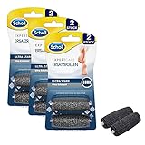 Scholl Nachfüll Rollen Ultra Stark 3er Pack für den elektrischen Hornhautentferner von Scholl effektiv gegen sehr starke Hornhaut Scholl Expertcare Ersatzrollen Ultra Stark 3x2 Stück