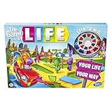 Game of Life Spiel, Familien-Brettspiel für 2 bis 4 Spieler, für Kinder ab 8 Jahren, inkl. bunten Spielfiguren (englische Ausgabe)