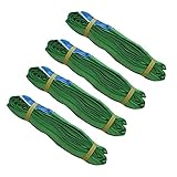 4x Rundschlinge 2000 kg 2 to grün 4 m Umfang Hebeband Hebeschlinge Hebeg