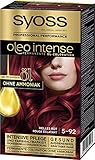 SYOSS Oleo Intense Permanente Öl-Coloration Haarfarbe 5-92 helles Rot mit pflegendem Öl ohne Ammoniak, 3er Pack (3 x 115 ml)