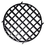 GriHero Grillrost Gusseisen BBQ Grates System Sear Grate Einsatz für Weber 8834 Gourmet, Pizzastein, Kochgitter E