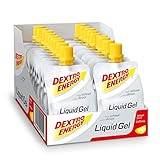 Dextro Energy Energy Gel | 18x60ml Liquid Gel Grapefruit | Mit Natrium & Dextrose | Energy Drink Alternative | Ideal als Sportgetränk