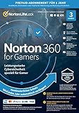 Norton 360 for Gamers 2021 | 3 Geräte | Cybersicherheit für PC-Gamer | 1-Jahres-Abonnement mit automatischer Verlängerung | PC, Mac oder Mobilgerät | Aktivierungscode per E