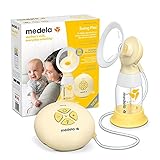 Medela Swing Flex Elektrische Milchpumpe, tragbare Einzelpumpe aus Silik