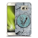 Head Case Designs Offizielle Zugelassen Vikings Schild Maiden Logos Und Symbole Soft Gel Handyhülle/Hülle kompatibel mit Samsung Galaxy S7 Edg