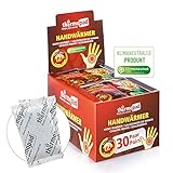 THERMOPAD Handwärmer – DAS ORIGINAL: 30 Paar Wärmepads für 12 Stunden Wärme I Sofort einsatzbereite Taschenwärmer I Extra warmes Heatpad – ideal für Outdoor-Aktivitäten & Handschuhe I Hand-Wärmek