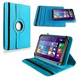 NAUC Schutz Tasche Hülle Archos 90b Neon Schutzhülle Tablet Universal Case Cover, Farben:Türk