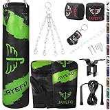 Jayefo Gefüllter schwerer Boxsack, Grü