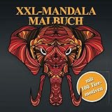 XXL-Mandala Malbuch - mit 100 T