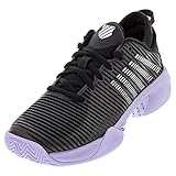 K-Swiss Damen Hypercourt Supreme Tennisschuhe, Schwarz/Purple Heather, Schwarz/Purple Heather, 39 EU