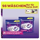 Lenor Farbe Waschmittel All-in-1 Pods, Amethyst Blütentraum, 98 Waschladung