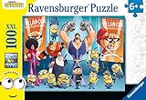 Ravensburger Kinderpuzzle - 12915 Gru und die Minions - Minions-Puzzle für Kinder ab 6 Jahren, mit 100 Teilen im XXL-F