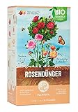 Plantura Bio Rosendünger mit 3 Monaten Langzeitwirkung, 1,5 kg, für prächtige Rosen in Beet & Topf, Bio-Qualität, gut für den Boden, unbedenklich für Haus- & G