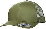 Flexfit Unisex Retro Trucker Kappe, Grün (Buck), Einheitsgr e EU