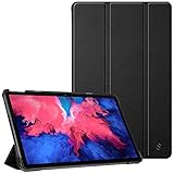 Fintie Hülle für Lenovo Tab P11 (TB-J606) / P11 Plus (TB-J607) 11' , Ultradünne Superleicht Schutzhülle mit Auto Schlaf/Wach Funktion für Lenovo Tab P11 & P11 Plus 11 Zoll 2021, Schw