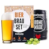 braufaesschen | Bierbrauset zum selber Brauen | Helles im 5L Fass | Leckeres Bier In 7 Tagen gebraut | Perfektes Männergeschenk