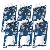 6 x Micro-SD-Kartenmodul mit Chip-Level-Umwandlung für Arduino, SDHC-Karte, TF-Kartenadapter, L