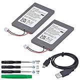 PowerTrust 1800mAh LIP1359 Ersatzakku für Sony PS3 Playstation 3 Dualshock Wireless Controller mit Netzteil und USB-Datenladekabel Pack