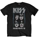 Kiss Herren T-Shirt Made for Lovin' You schw