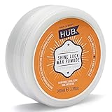 HUB Classic Shine Lock Wax Pomade Styling Produkt - 100g / 100ml x 1. Mittlerer Halt und Hochglanz natürliches F