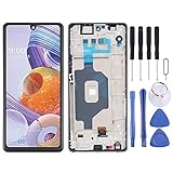 GGAOXINGGAO Handy Touch LCD-Bildschirm LCD-Bildschirm und Digitizer Vollmontage mit Rahmen für LG Stylo 6 / K71 LMQ730TM LM-Q730TM LMQ730HA LM-Q730HA Telefonzubehö