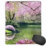 Springtime Mauspad Computer PC Laptop Mousepads Gaming Büro Zuhause Schreibtisch Zubehör Gadg