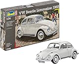 Revell Revell_07083 Modellbausatz Auto 1:24 - Volkswagen VW Käfer 1968 (VW Beetle) im Maßstab 1:24, Level 4, originalgetreue Nachbildung mit vielen Details, 07083, G