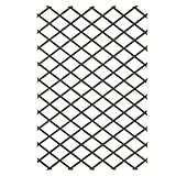 Nature Holz Garten-Rankgitter Rankzaun Rankhilfe Spalier 100x200 cm Grü