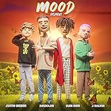 Official - 24KGOldn (Mood Remix Feat. Justin Bieber, Iann Dior & J Balvin) 2021 Album Cover Poster (30,5 x 30,5 cm)